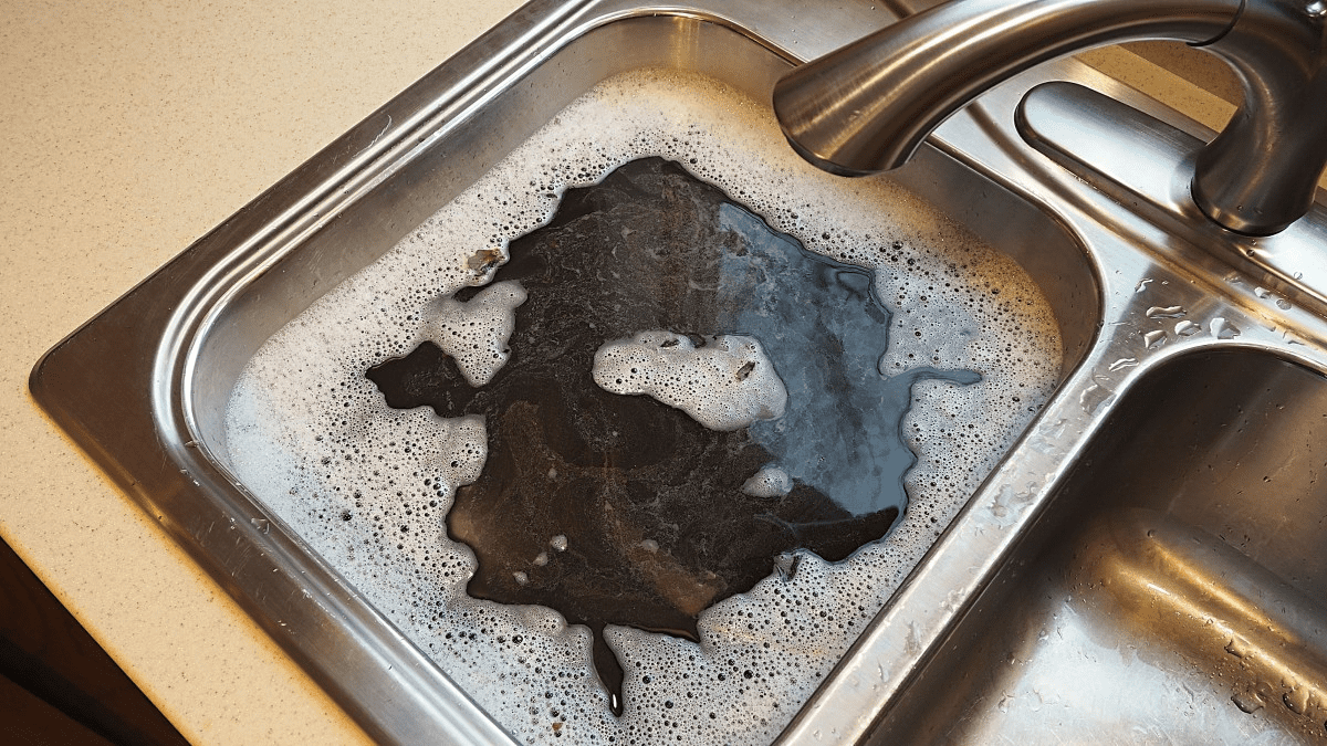 Black Sludge In The Sink Drain