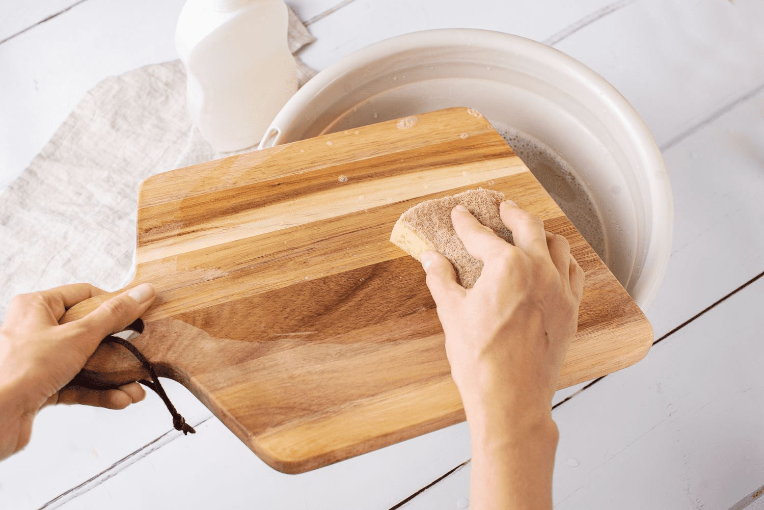 manual washing cutting board