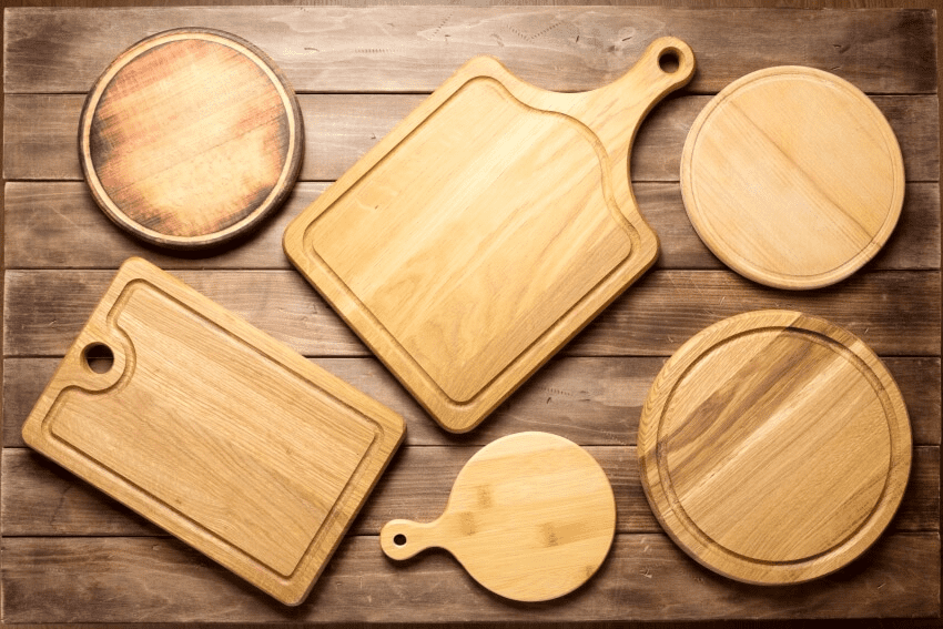different shape cutting boards