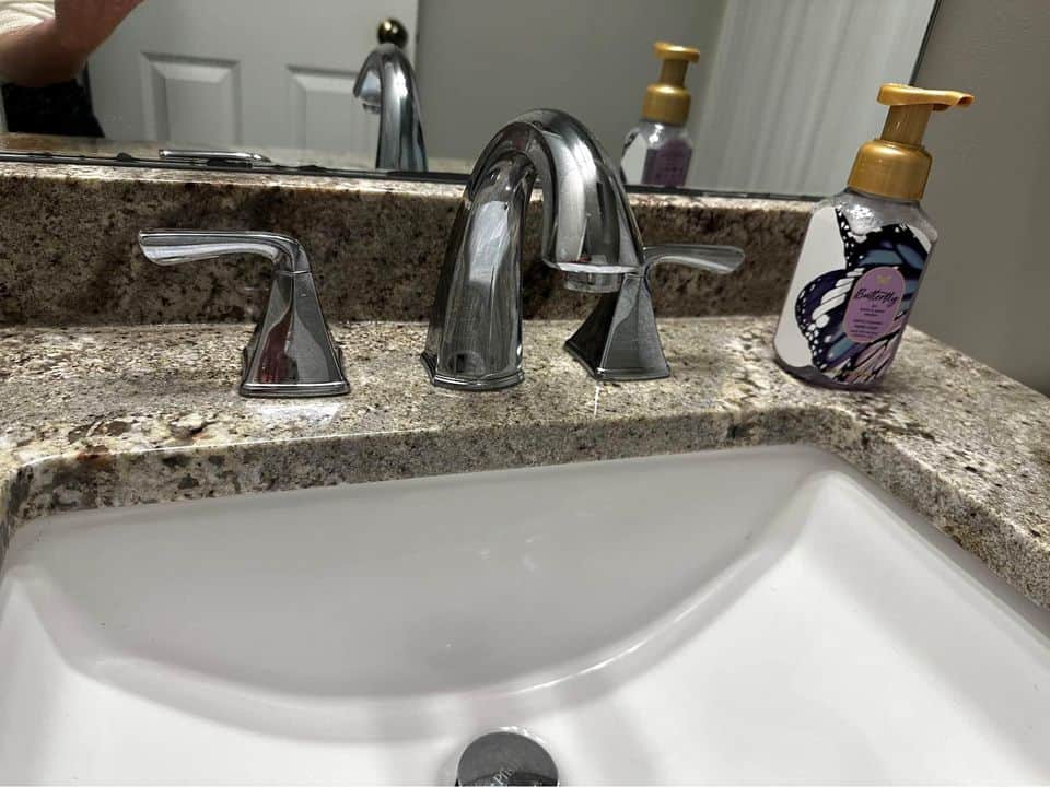 widespread bathroom faucet
